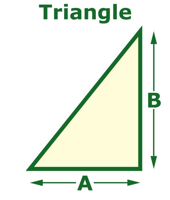Triangle dimensions